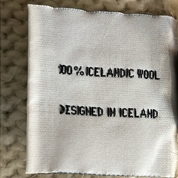 ICEWEAR Elis Icelandic wool sweater with full zip size XL, unisex NWT - Picture 13 of 15